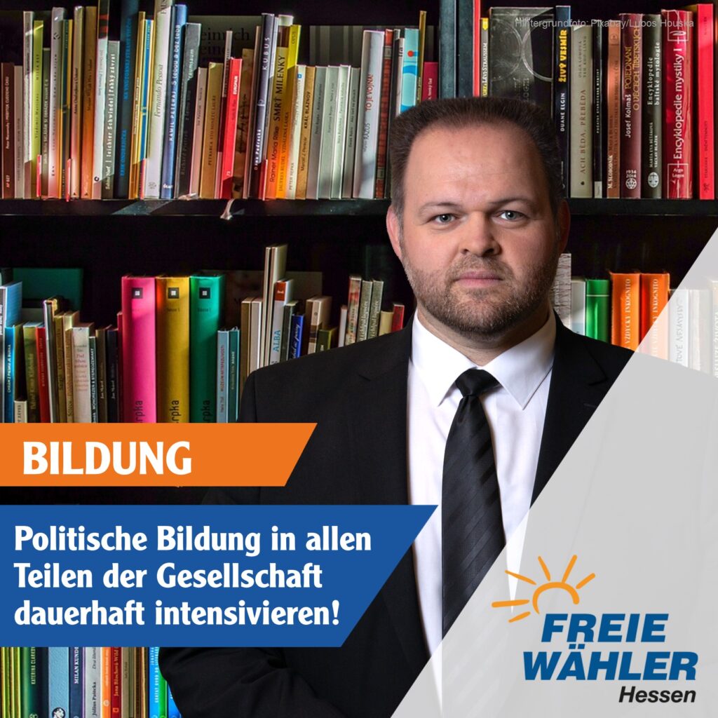 FREIE WÄHLER Hessen wollen politische Bildung intensivieren