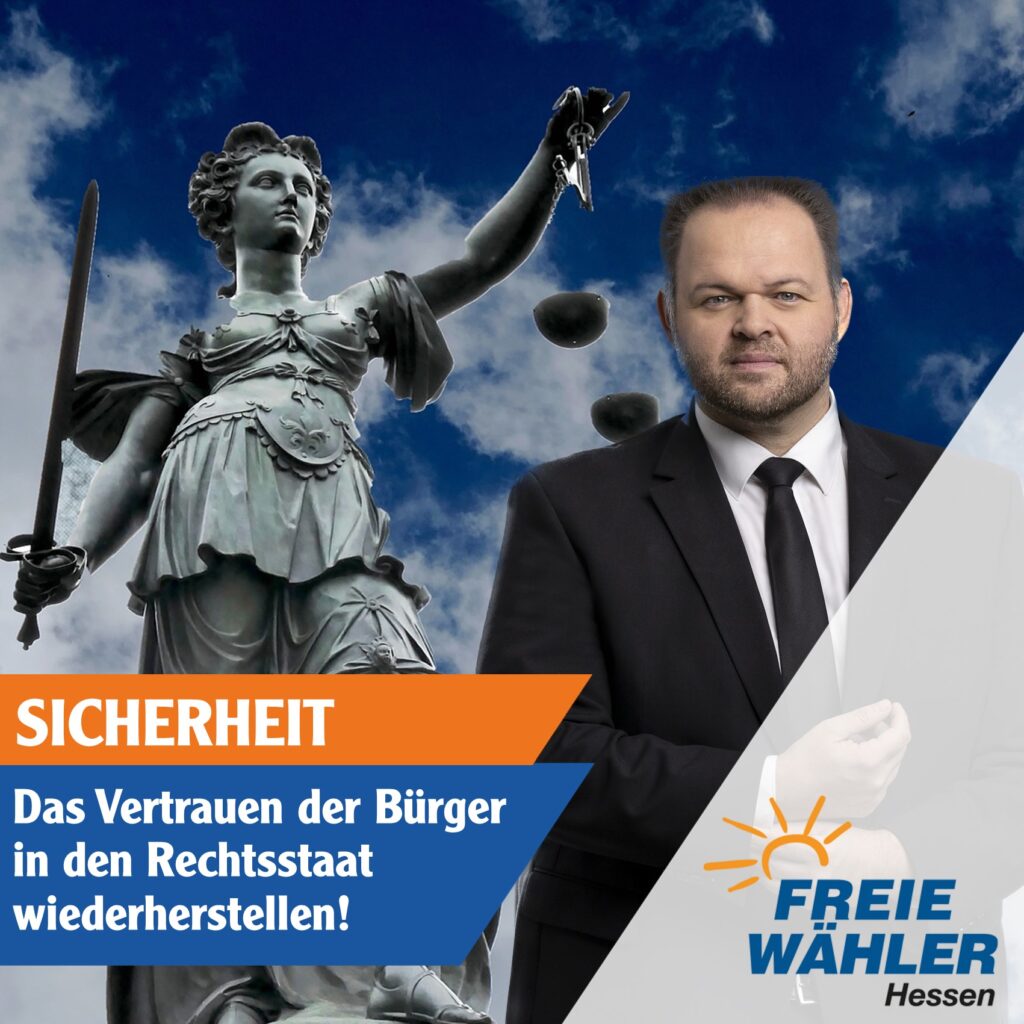 Vertrauen in den Rechtsstaat wiederherstellen