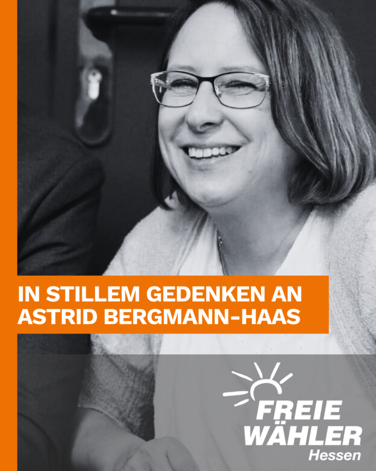 Nachruf: In stillem Gedenken an Astrid Bergmann-Haas